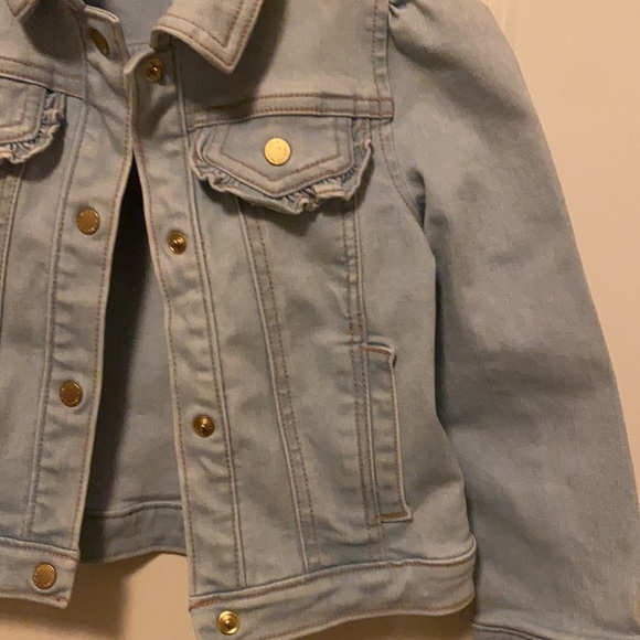Girls 3T to 4T Janie and Jack Denim Jacket - Picture 4 of 7